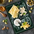 thumbnail image 5 of Black and White Cutting Board, Vintage Words on Following Your Dreams Monochrome Image, Decorative Tempered Glass Cutting and Serving Board, Large Size, Black and White, by Ambesonne, 5 of 5