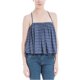 thumbnail image 1 of Max Studio London Racerback Baby Doll Blusa para Mujer, Azul, X-Large, 1 of 2