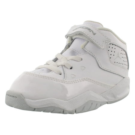 Jordan B'Loyal Td Boys Shoes Size 9, Color: White/Metallic Silver