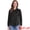 Black, variant on Women's Button Down Long Sleeve Blouse Casual Spring Fall S Beige