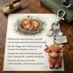 thumbnail image 1 of Highlands Bull Month Keychain Remind You Of The Power Of Silences Every Day, 1 of 8