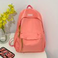 thumbnail image 1 of Mochila Simple Mochila De Gran Capacidad Mujer Estudiante De Secundaria Estudiante De Secundaria Estudiante Universitario Mochila Escolar Hombre Ocho Colores Opcionales, 1 of 4