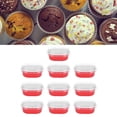 thumbnail image 1 of Taza Desechable para Pastel NikouMX 10 Uds Aluminio Ovalada, 1 of 8