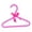 Pink, variant on White Pearl DIY Hanger, Handmade Acrylic Clothes Rack for Wardrobe, Decorative