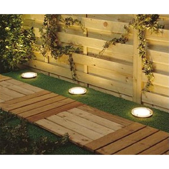 LINLIN Solar Buried Light, 2 pcs 3 LED Solar Powered Ground Lights Waterproof Garden Pathway Lights Underground Light lamp Outdoor Decoration Solar Lamp for Home,Yard,Driveway,Lawn