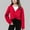 Hot Pink, variant on Girls Casual Jacket Fleece Lined Long Sleeve Dance Layering Outerwear for 4-13Years
