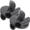 thumbnail image 2 of KAKOWELY 2 Pcs Pinces de Bras de Microphone Clips de Support de Micro Clips Rotatifs Accessoires de Micro Réglables, 2.76"X2.76"X2.17 Pouces, 2 of 4