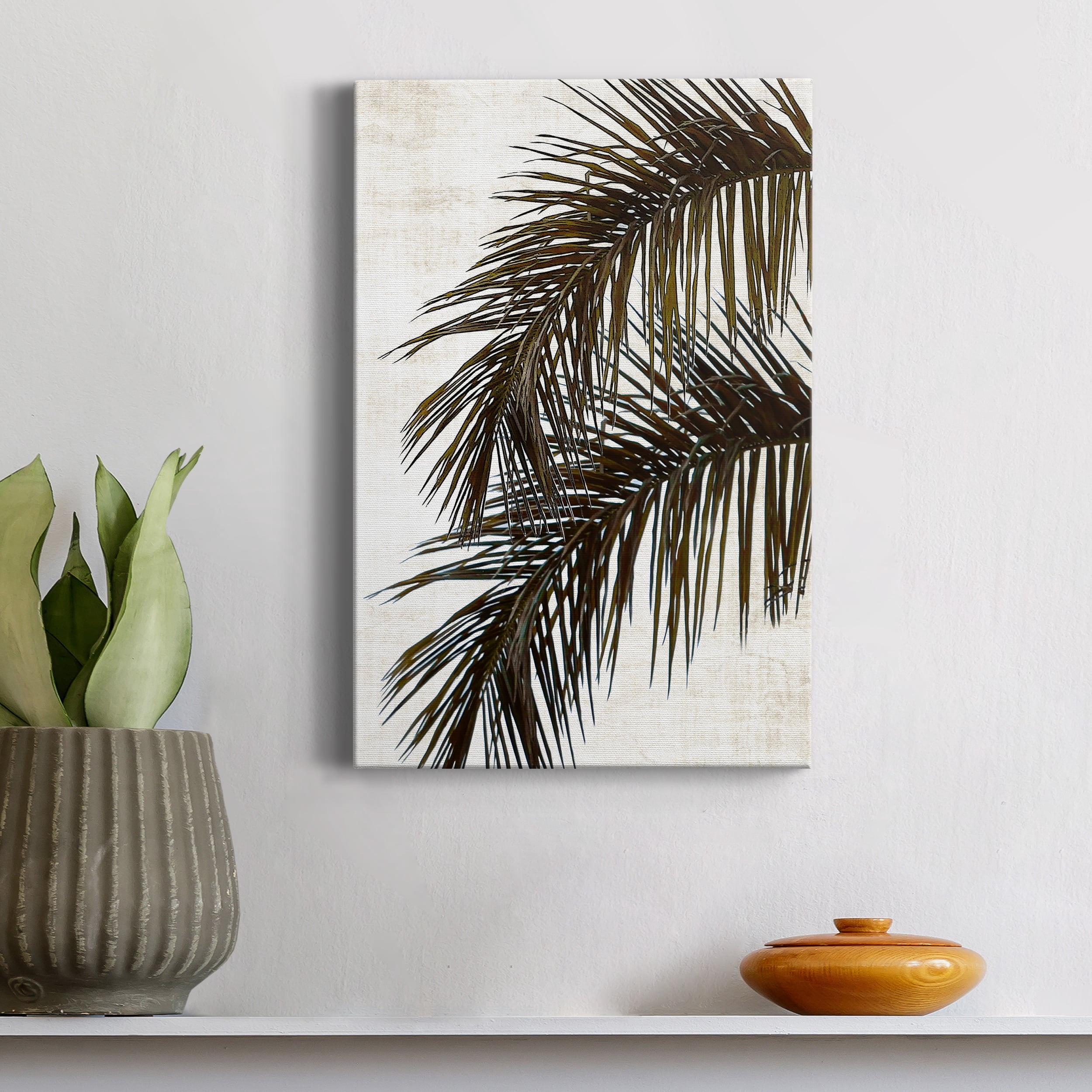 Palm II Premium Gallery Wrapped Canvas - Ready to Hang - 32 x 48