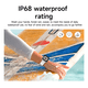 thumbnail image 2 of Reloj Inteligente Bluetooth, Smartwatch Resistente Al Agua Ip68, Modelo Deportivo Xtellar blanco, 2 of 4
