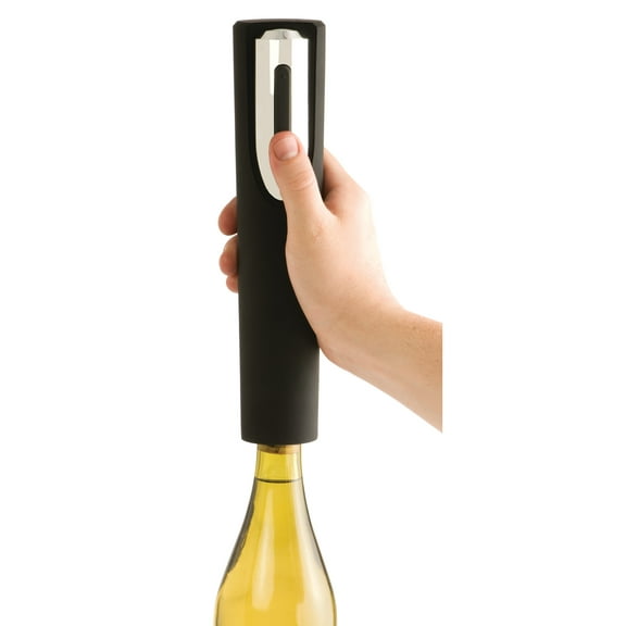 True Vino Drill Electric Corkscrew, Cordless Wine Opener for Gifts, Black