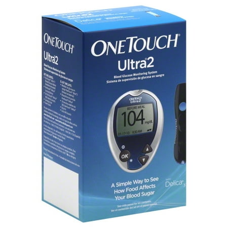OneTouch Ultra2 Meter Blood Glucose Monitoring (Best Glucose Test Meter)