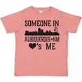 thumbnail image 3 of Inktastic Albuquerque New Mexico Someone Loves Me Skyline Boys or Girls Toddler T-Shirt, 3 of 5