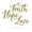 Gold, variant on RealSteel Faith Hope Love Wall Décor, Inspirational Indoor/Outdoor Art (Black)