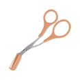 thumbnail image 1 of Eyebrow Trimmer Scissor With Comb Lady Woman Men Hair Removal Grooming Shaping Stainless Steel Eyebrow Remover Makeup Tool, 1 of 5