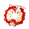 thumbnail image 2 of Collar de gato de año Nuevo, collar festivo para perro, accesorio para fotografía, decoración para mascotas, Collar de perro de año Nuevo para gatos y SG, 2 of 10