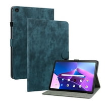 Allytech for Lenovo Tab M10 (3rd Gen) 10.1" 2022, Fead Premium PU Leather Cover Multi-Angles Slim Folio Stand Protective Cards Slots Wallet Case For Lenovo Tab M10 (3rd Gen) 10.1" 2022, Darkblue