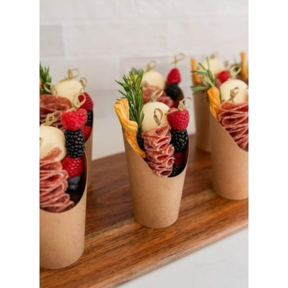 Charcuterie Favor Cups and Toothpicks for Individual Charcuterie Cheese Board Set of 20