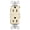Light Almond, variant on Legrand radiant 885TRDBCC12 15 Amp Tamper Resistant Decorator Duplex Outlet, Side Wire or Push Wire, Dark Bronze (1 Count)
