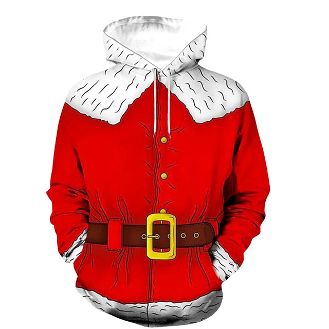 EHQJNJ Sweat à Capuche Oversize pour Hommes, Manches Longues, Mode Décontractée, Imprimé 3D, Pull à Capuche, Sweat-Shirts Sans Capuche, Graphique