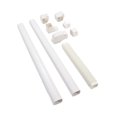 thumbnail image 1 of Kit de Couverture de Tuyau Décoratif, Ensemble de Ligne en PVC Décoratif pour Climatiseur Cache Tuyau de Drainage Protection de Tuyau pour Climatiseur Central Split, 1 of 8