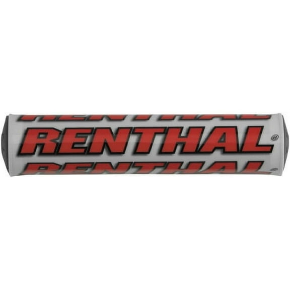 Renthal 10" SX White/Red Crossbar Pad (P263)