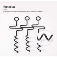 thumbnail image 3 of Ground Anchors for Trampoline, Swing, Tent, Ground Anchor Spiral Steel Pegs 1pcs, 3 of 5
