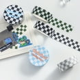 thumbnail image 3 of Washi Tape 1 Roll Clear Print Removable Checkerboard Pattern Scrapbooking Tape for Kids, 3 of 8
