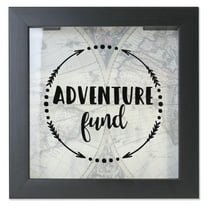 Lawrence Frames 9.42 in x 9.42 in Polystyrene Shadow Box, Black