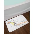 thumbnail image 2 of Educational Bath Mat, Cell Chromosome DNA Gene Genome Study Double Helix Evolution Science Research, Non-Slip Plush Mat Bathroom Kitchen Laundry Room Decor, 29.5 X 17.5 Inches, Multicolor, Ambesonne, 2 of 2