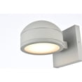 thumbnail image 5 of Raine Integrated LED wall sconce in silver, 5 of 6
