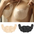 thumbnail image 4 of Mujeres Autoadhesivo Sin Tirantes Cierre Frontal Blackless Sujetador Sólido Encaje Stick Gel Push Up Ropa Interior de Mujer Sujetador Invisible Tamaño Grande (Negro + Caqui,A) BANYUO Electrónica, 4 of 5