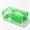 02#Green, variant on Fasiaou Pencil Box Large Capacity Plastic Pencil Case Transparent Hard Stackable Stationery Storage Case with Snap Lid Crayon Box Multipurpose Small Container for Pens Pencils Supply Boxes