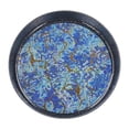 thumbnail image 3 of Tea Tray, Metal Round Tray Serving Platters For Breakfast, Lunch, Dinner, Appetizers, Coffee Table, BBQ And Party, Outdoor And Indoor Use, 3 of 8
