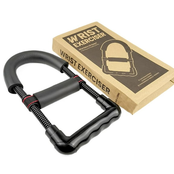 1x Hand Grip Strengthener Power Gripper Wrist Forearm Best Trainer.