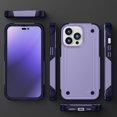thumbnail image 4 of Hybrid Slim Case for iPhone 14 Pro Max 6.7inch Dual-Layer Soft Shockproof Case Hard PC Back Anti-Fingerprint Anti-Scratch Full Body Rugged Case,Red, 4 of 6