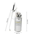 thumbnail image 4 of 1.5Gal Stainless Steel Sprayer Set with 19.6" Wand & Handle & 3.9FT Reinforced Hose, Hand Pump Sprayer with Pressure Gauge & Safety Valve, Adjustable Nozzle, 4 of 20