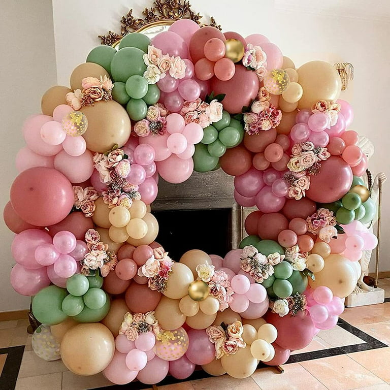 Since Colorful Hanging Paper Garlands Flora String Wedding  Party Birthday Baby Decoration - Set of 4 (Round) : Toys & Games