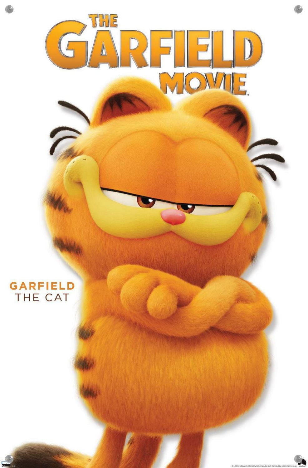 The Garfield Movie - Garfield Feature Series 24 Wall Poster with Magnetic Frame