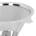 thumbnail image 4 of Pour Over Coffee Filter, Slow Drip, 1-6 Cups, Cone Filter, Reusable, Stainless Steel, 4 of 4