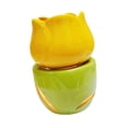 thumbnail image 2 of Quemador de aceite esencial Macarena cerámica amarillo, 2 of 8