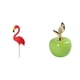thumbnail image 1 of Estatua de estaca de jardín,Adorno de flamenco para jardín,patio,porche,Estatua de flamenco,estatuilla,escultura,exterior,playa,Estatua,Escultura de fruta artificial,estatua y artesanía, 1 of 8