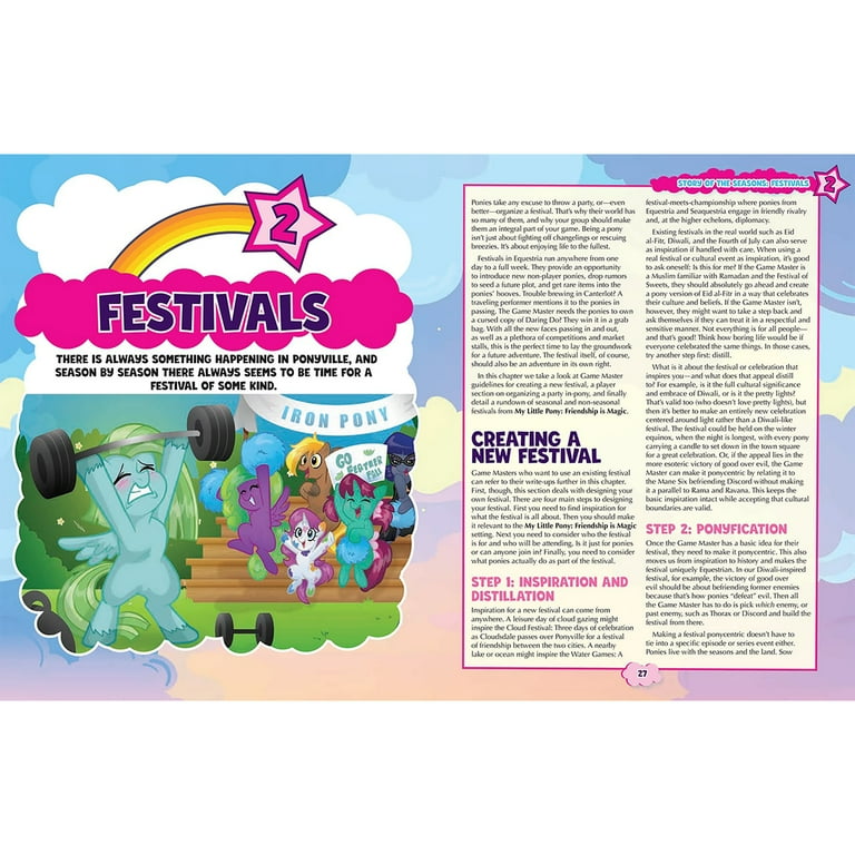 Renegade Game Studios: My Little Pony RPG - Story of The Seasons - Expansion Hardcover Book, Roleplaying Game, Celebrate Friendship All Year Round Renegade Game Studios: My Little Pony RPG - Story of The Seasons - Expansion Hardcover Book, Roleplaying Game, Celebrate Friendship All Year Round