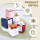 thumbnail image 3 of Cajas de Favor Uxcell (2.56"x2.56"x2.56", Blanco)(20 Set) Caja de Papel Cuadrada para Dulces con Tarjeta de Agradecimiento Blanca, Ideal para Bodas y Fiestas, 3 of 7