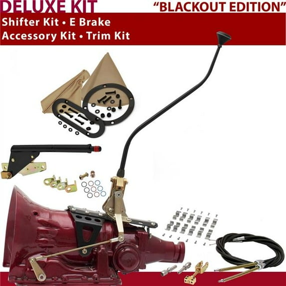 American Shifter C6 Shifter Kit 23 in. Swan E Brake Cable Clamp Trim Kit for D2229
