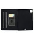 thumbnail image 5 of for iPad Pro 11 Inch 5th Generation 2024 Folio Smart Case, Slim Fit PU Leather Shockproof Full Protection Magnetic Case Cover with Smart Auto Wake / Sleep & Kickstand & 3 Card Slots, Black, 5 of 11