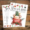 thumbnail image 4 of Youve Been Mugged Holiday Game Sheets  40 Pack 8.5x11" inches Standard Paper Size  Christmas Vibes Holiday Game Youve Been Booed Christmas Door Desk Office Game Mug Elffed Jingled, 4 of 9