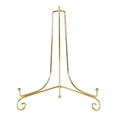 thumbnail image 1 of Soporte para platos de hierro, soporte de exhibición para platos, soporte decorativo simple para platos para fotos, estante de almacenamiento de cocina, perfecto para platos, arte y fotos, 5 pulgadas, 1 of 6