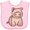 AD-Pink, variant on Inktastic Cute Little Pig Boys or Girls Baby Bib