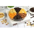 thumbnail image 5 of Gourmet Nuts Gift Basket - Chocolate and Dried Fruit Large Gift Tray 6-Pt by It's Delish  Valentines Fathers Mothers Day Anniversary Family Parties Birthday Gift Box - Vegan, Kosher, 5 of 7