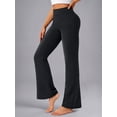 thumbnail image 2 of Rosvigor 2 Pack Womens Flare Yoga Pants High Waisted Bootcut Leggings No Front Seam Buttery Soft Leggings for Workout Gym Casual, 2 of 8